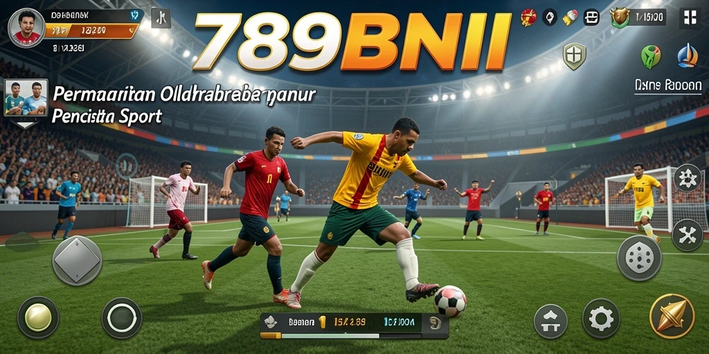 Screenshot gameplay 789BNI menampilkan momen seru pertandingan olahraga.
