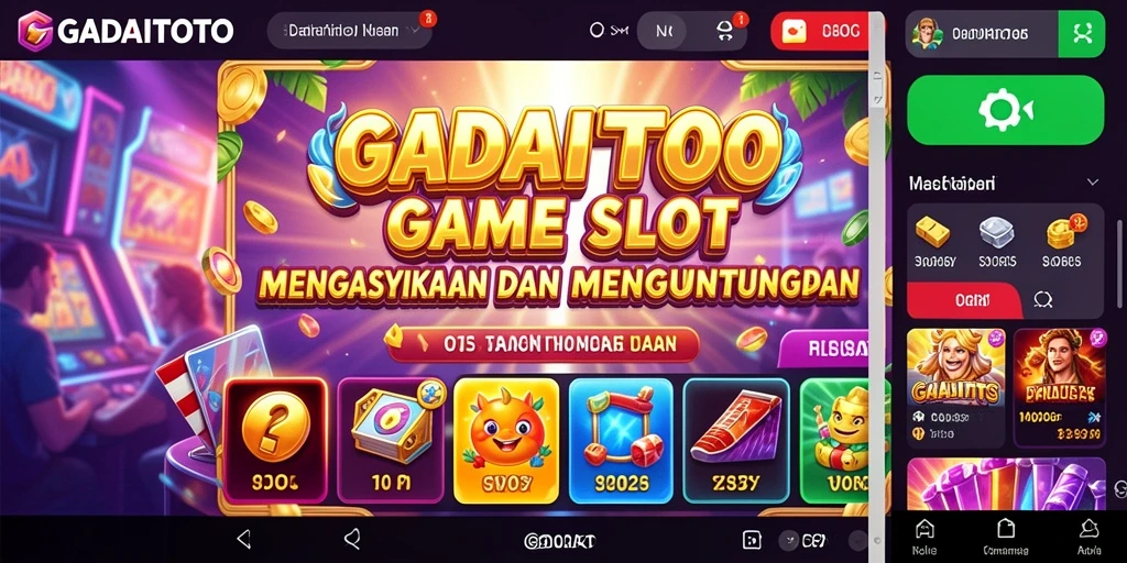 Tampilan menarik dari gameplay GADAITOTO yang menegangkan.