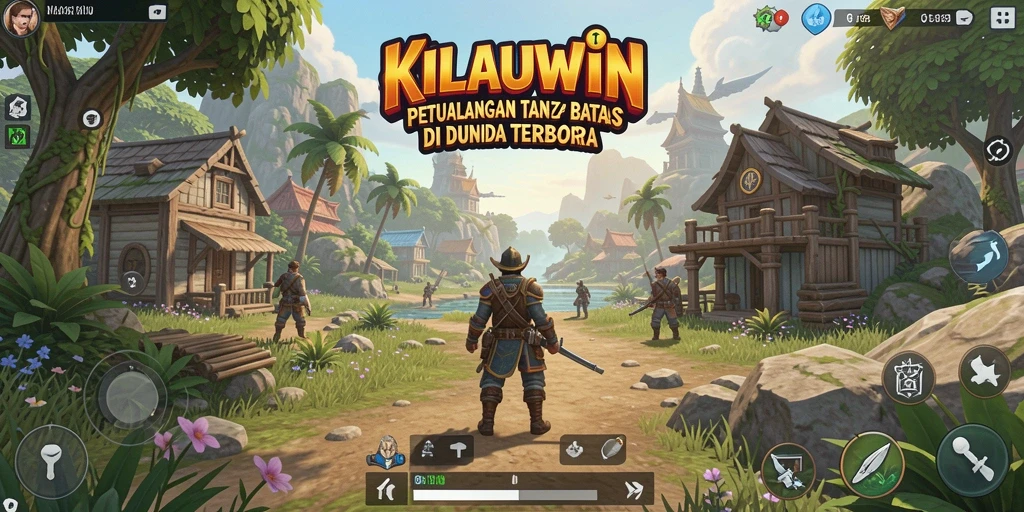 Gameplay seru dan menantang di dunia terbuka KILAUWIN.