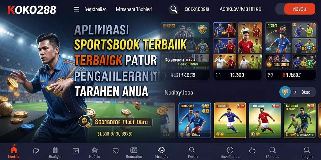 Gameplay KOKO288 menampilkan berbagai opsi taruhan olahraga yang menarik.