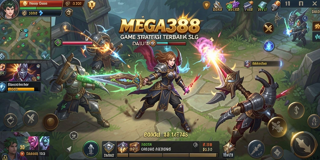 Tampilan gameplay MEGA388 yang menegangkan dan strategis.